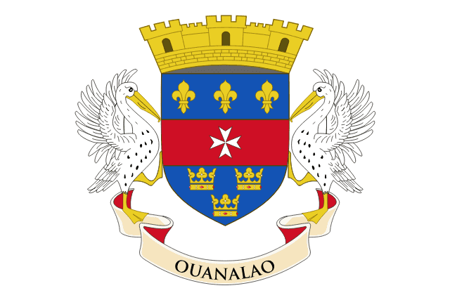 Saint Barthelemy flag